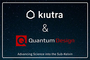 Quantum Design and Kiutra Announce Distribution Agreement for North America