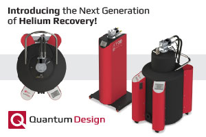 Quantum Design Introduces Its Next Generation of Helium Liquefiers and Recovery Systems
