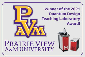 Quantum Design Expands Education Initiative at Prairie View A&M University Quantum Design Expands Education Initiative at Prairie View A&M University